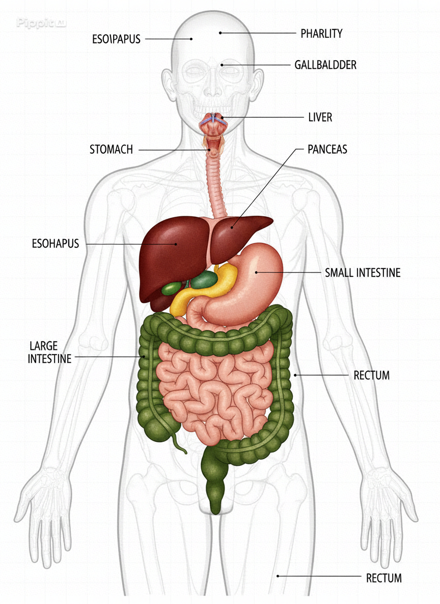 communication pathway between the digestive system and the brain.